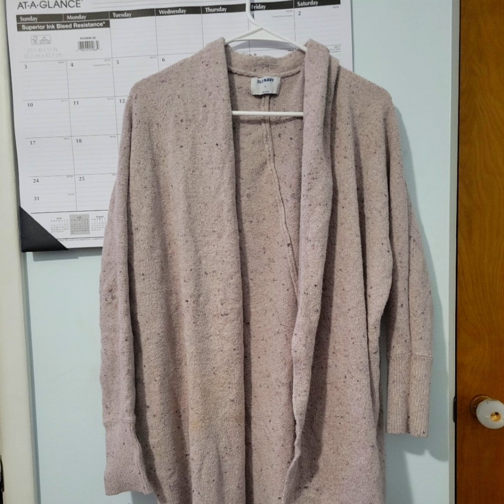 Thick cardigan